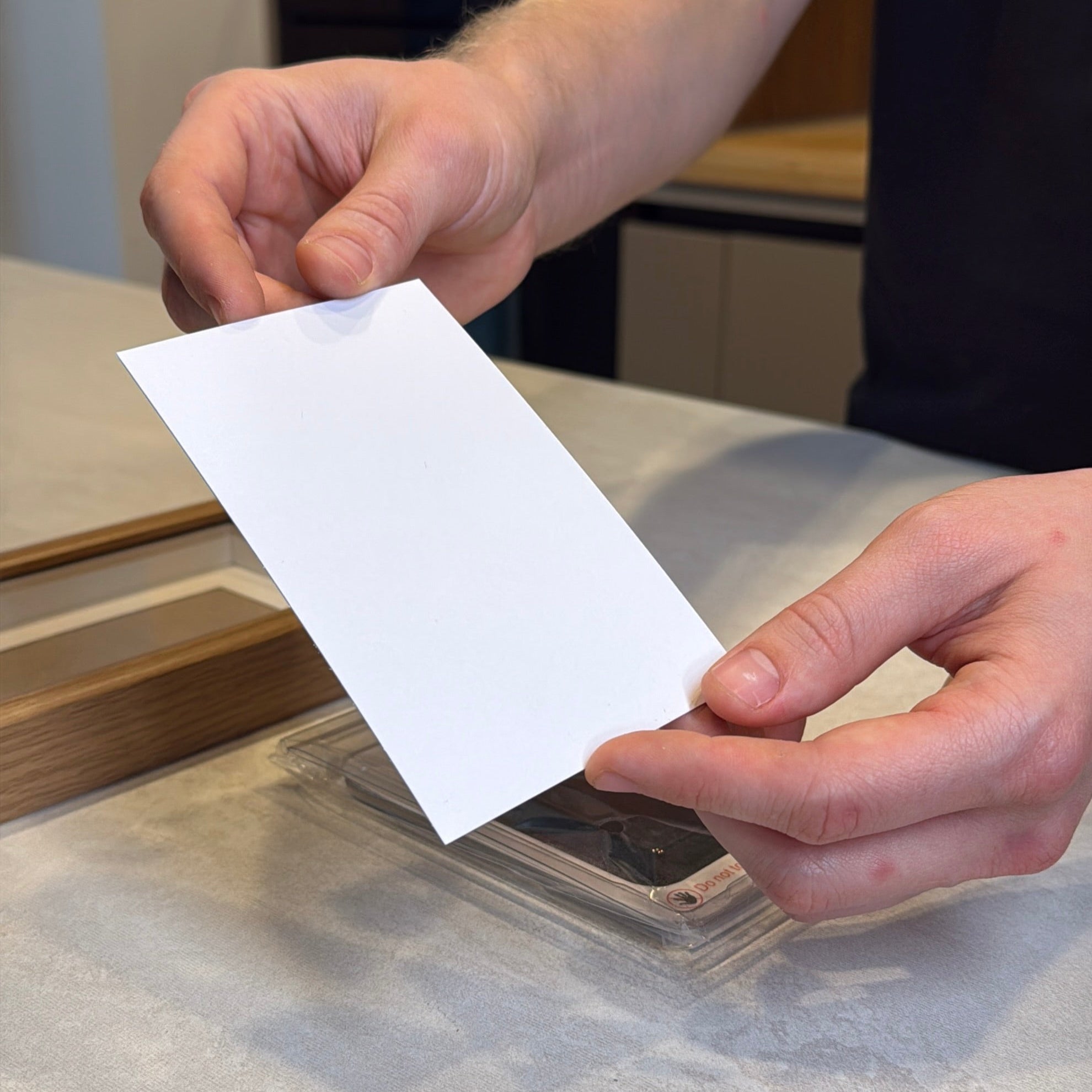 Kit amprentă cu tus pentru pisici