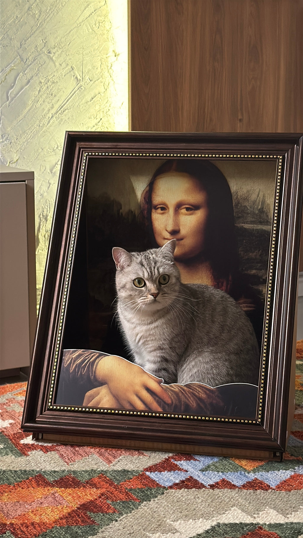 Pat pentru Pisici cu Design Artistic - Inspirat din Picturi Clasice