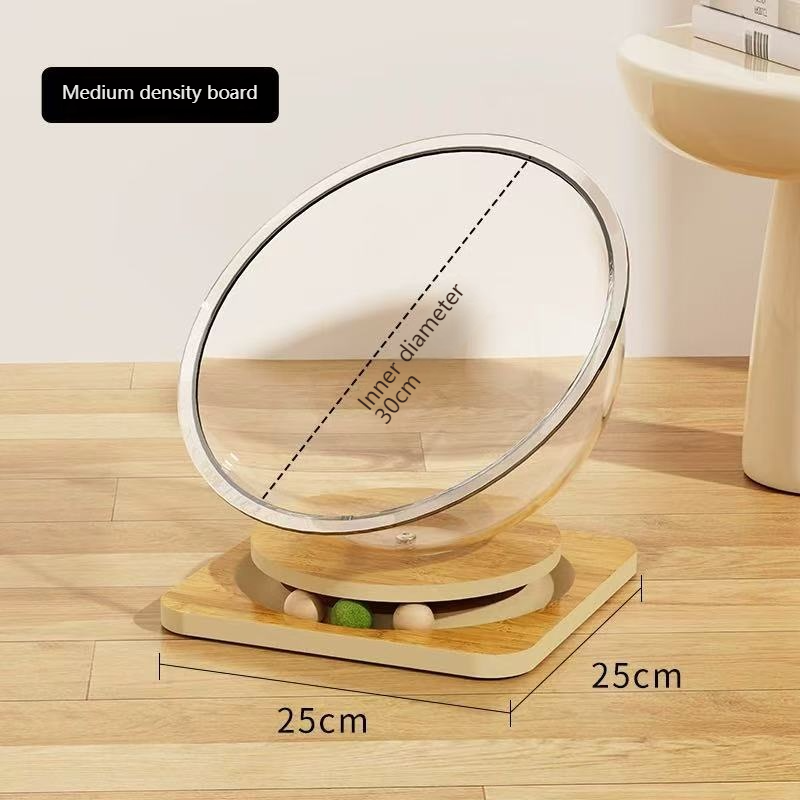 Capsula spatiala – Culcus transparent pentru pisici